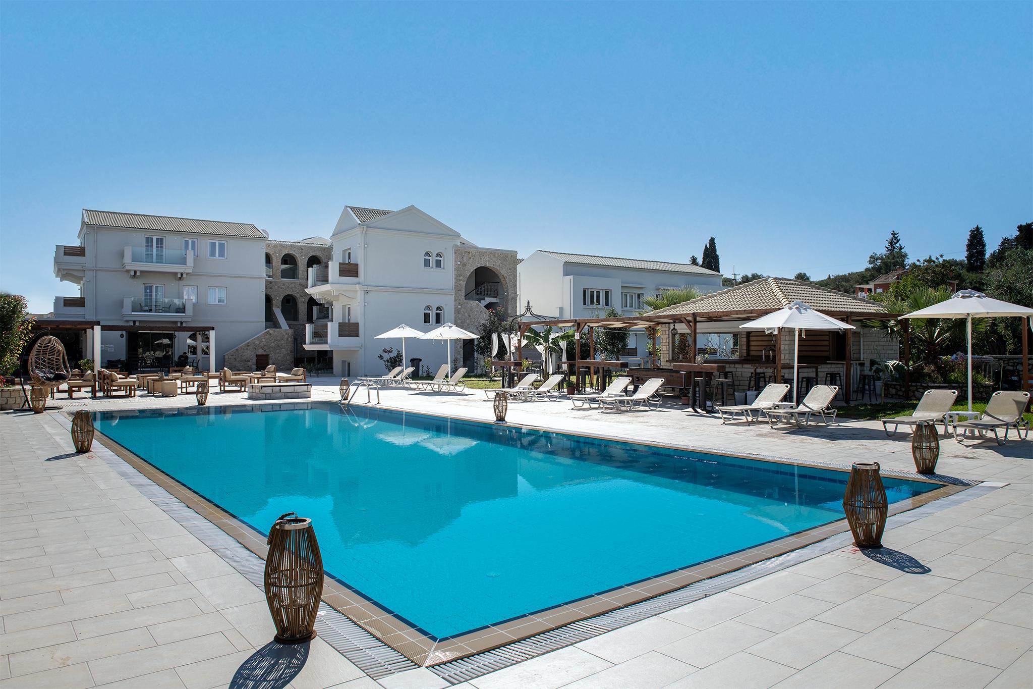 Ekati Hotel Kavos Bagian luar foto