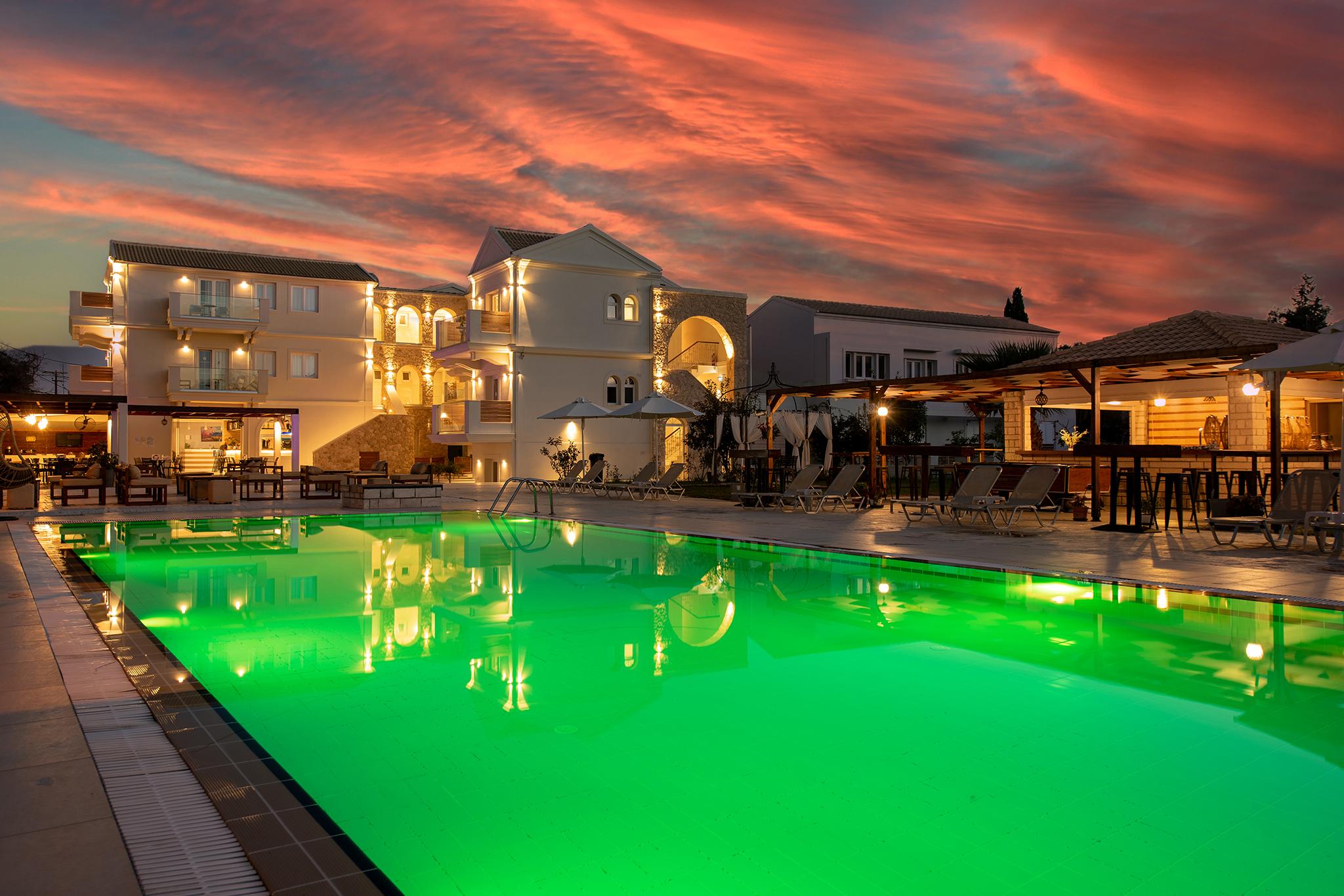 Ekati Hotel Kavos Bagian luar foto